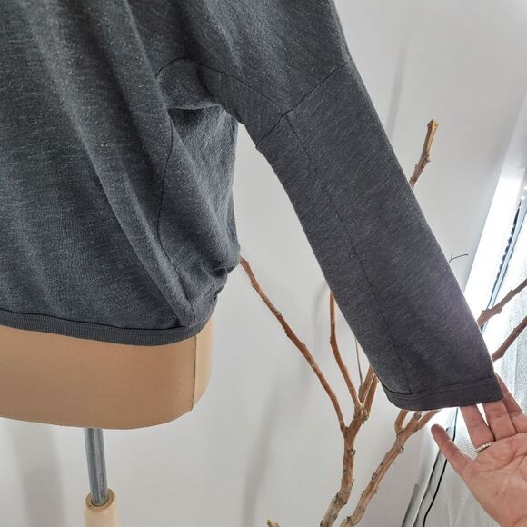 Standard james perse pullover cropped length hoodie gray - Picture 7 of 7